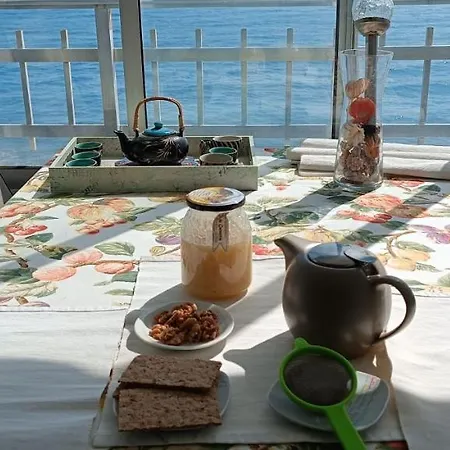 Blue Double Private At Front - Doble En La Playa Homestay *