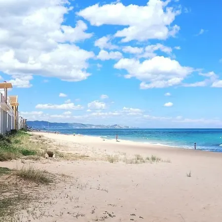 ホームステイ Blue Double Private At Front - En La Playa Piso Compartido *