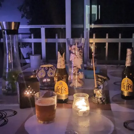 Blue Double Private At Front - Doble En La Playa Homestay Valencia
