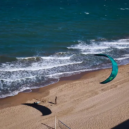 Quarto em Acomodações Particulares Blue Double Private At Front - En La Playa Piso Compartido