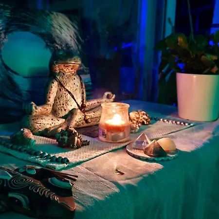 Blue Double Private At Front - En La Playa Piso Compartido Quarto em Acomodações Particulares