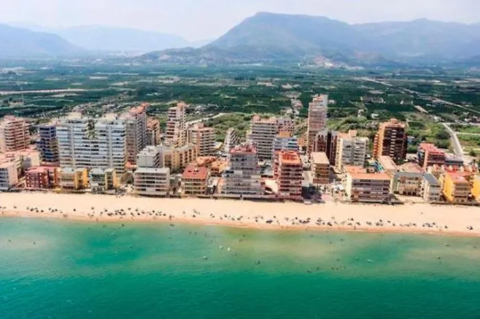 Blue Double Private At Front - En La Playa Piso Compartido Quarto em Acomodações Particulares Valência