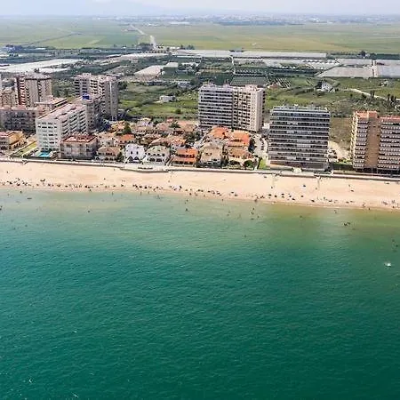 Blue Double Private At Front - En La Playa Piso Compartido ホームステイ *