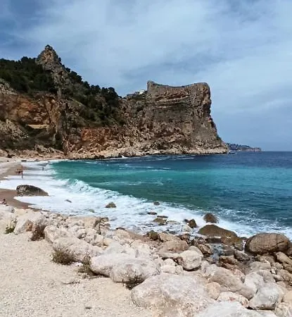 홈스테이 Blue Double Private At Front - En La Playa Piso Compartido 발렌시아