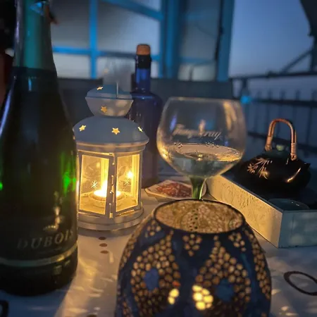 Blue Double Private At Front - En La Playa Piso Compartido * 발렌시아