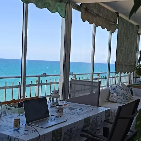 Blue Double Private At Front - En La Playa Piso Compartido * 발렌시아